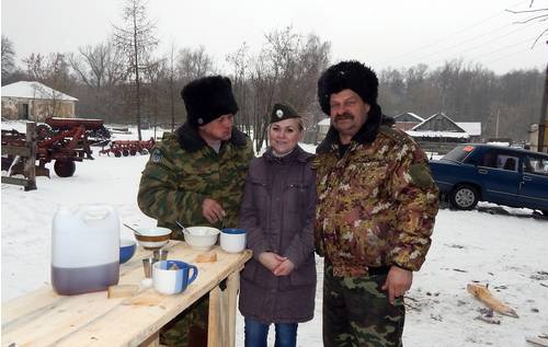 В лесхозе. Сосновка. 8.02.2014 год.