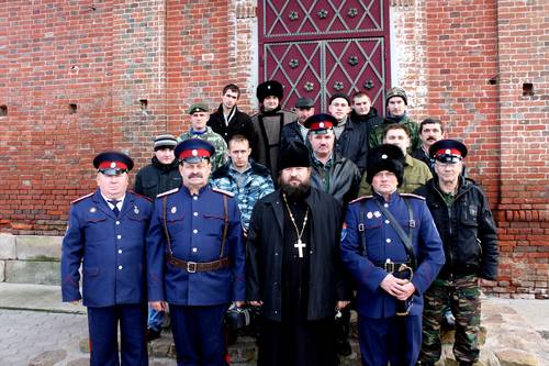 Освящение знамени 24.11.2013 год.