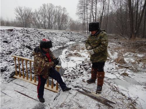 На роднике. 18.01.2014 год.