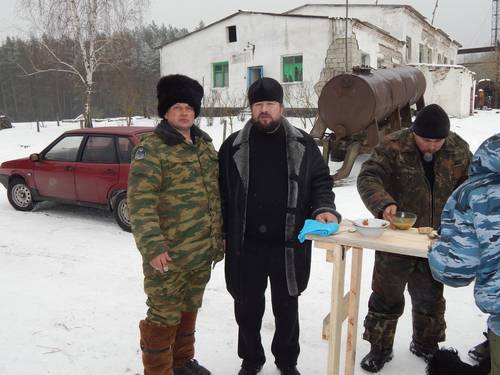 В лесхозе. Сосновка. 8.02.2014 год.